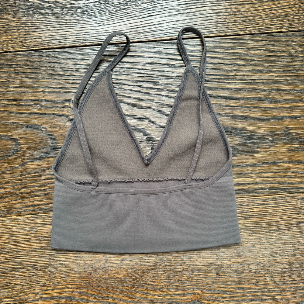 Gray Free People “Intimately” Tank Top - Picture 2 of 3